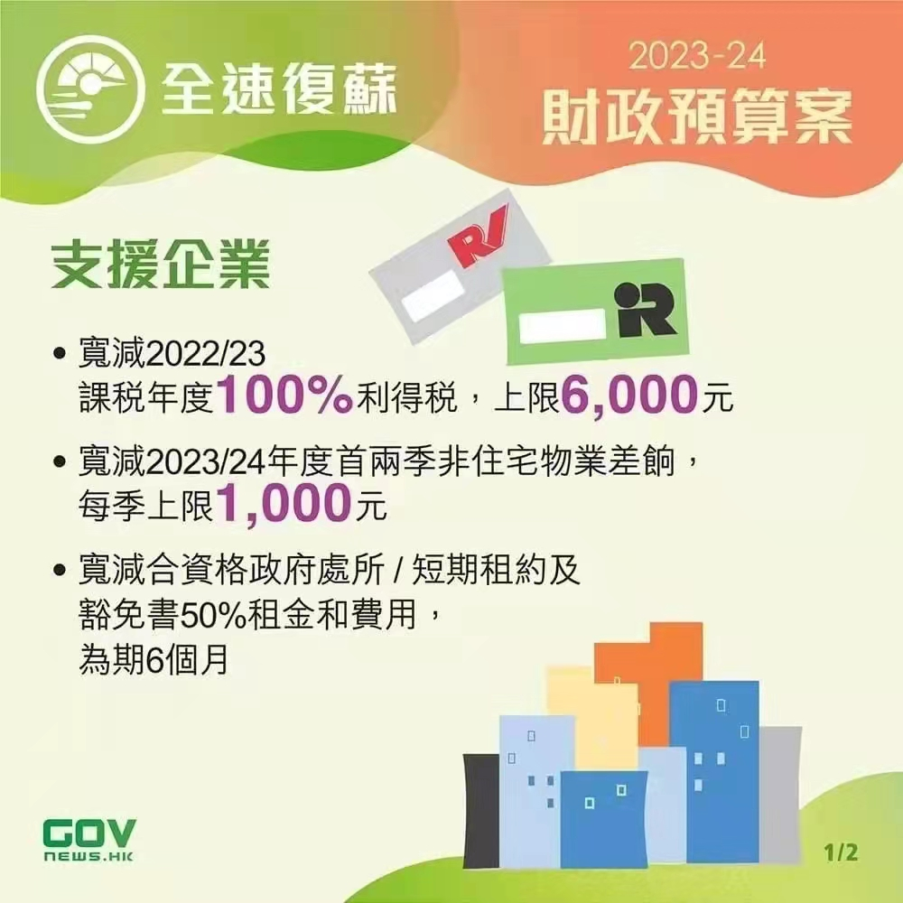 香港政府发布2023-24年度财政预算案，推出多项利民措施!香港经济将迎来新机遇!